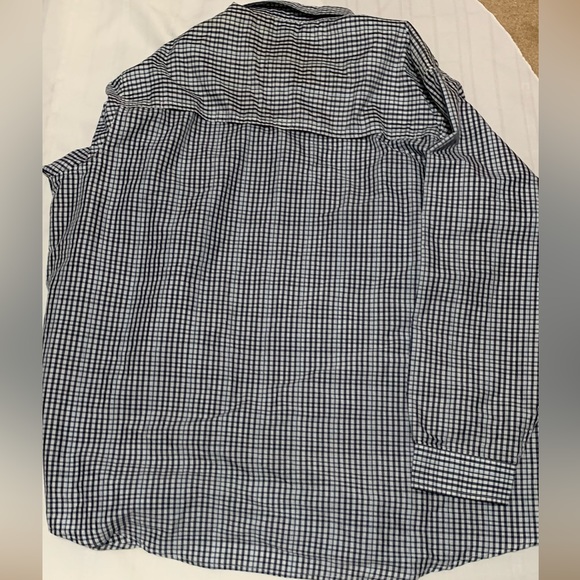 Tallwoods Element Wear Nylon Blend Mesh Long Sleeve Dress Shirt XXXLT - Picture 5 of 6